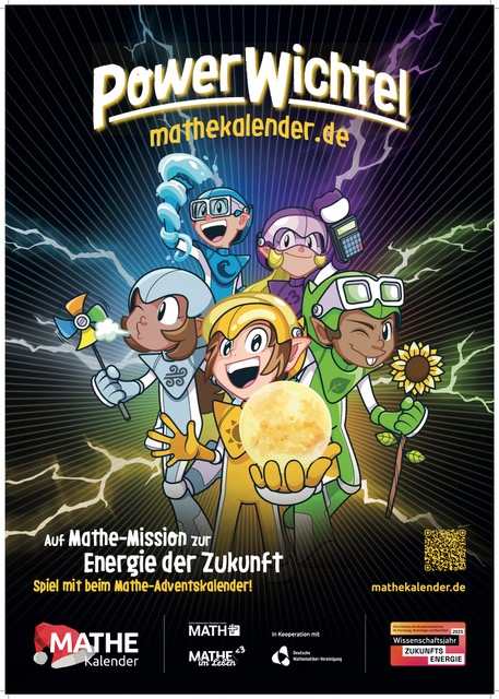 MiA2025 Mathekalender-Poster Thomas Huwiler