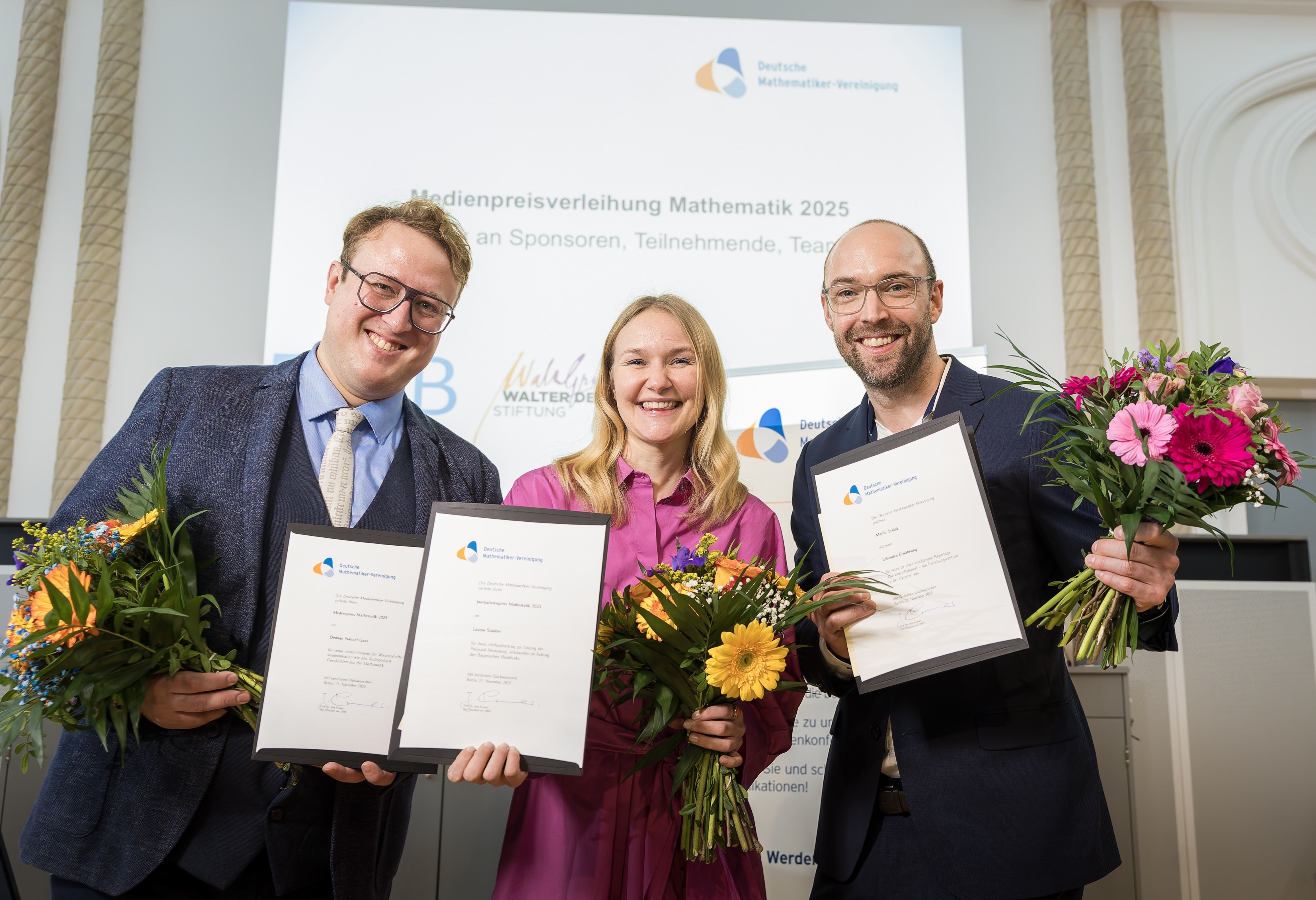 27. November 2025, Berlin, Deutschland, Verleihung der DMV-Medienpreise 2025