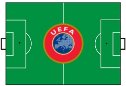 Fuballfeld UEFA