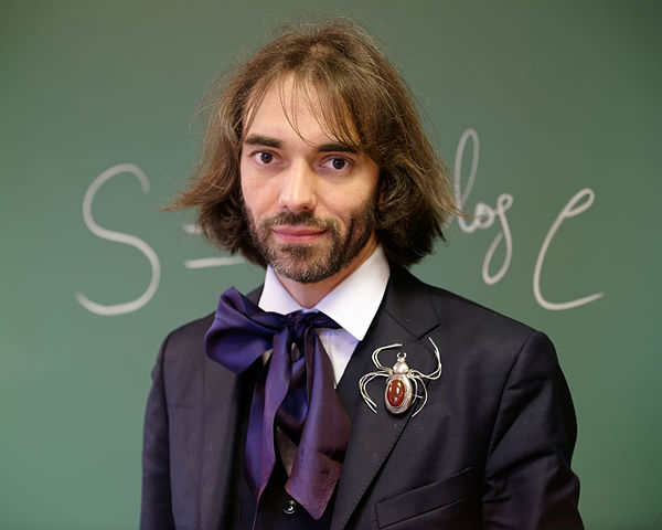 Cedric Villani at his office 2015 n2