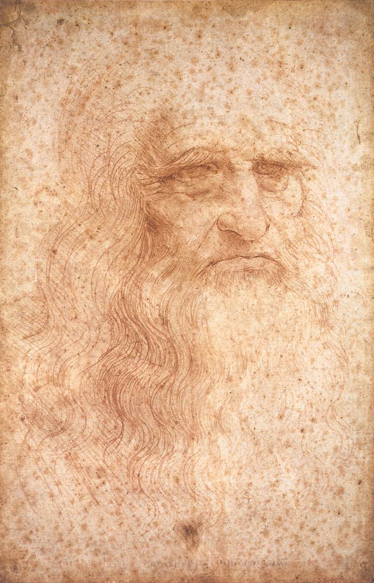 Portrait Leonardo Da Vinci