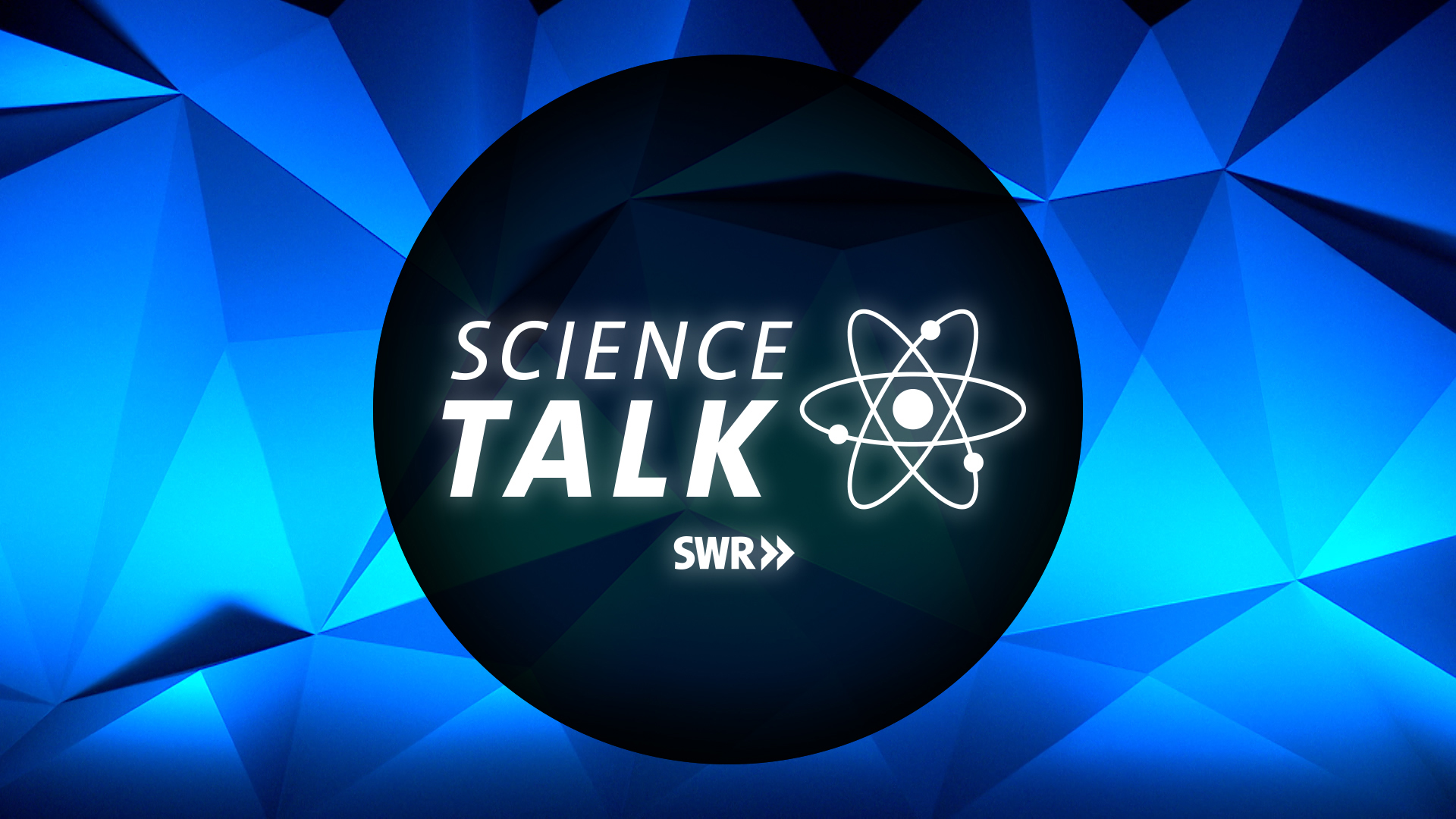 SWR SCIENCE TALK KeyVisual Logo blue