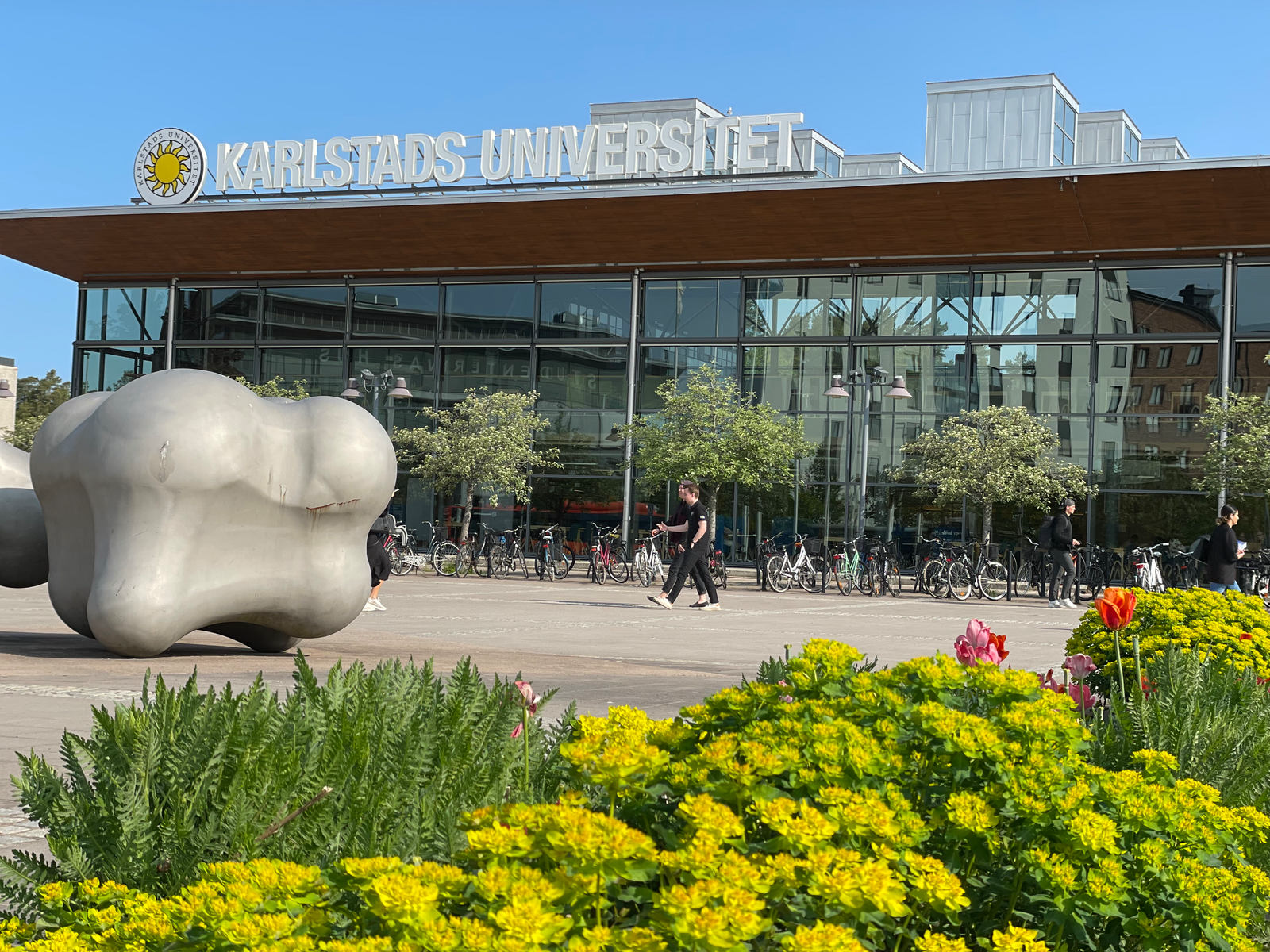 Universitetsbiblioteket sommar